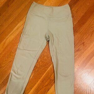 MATE The Label Organic Stretch Midi Legging in Sage (M)